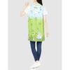 Marushin Ghibli Apron for Women, Perfect for Nursery School Teachers, Featuring My Neighbor Totoro and Totoro in the Field, Cute Orchid-Shaped Apron f