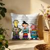 Fashion EEd Edd N Eddyew Cushion Cover Versatile DoubleSided Pillow Case Fit for Sofa Bed Car  Daily Decor