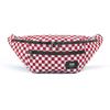 Checkerboard Print Zipper Closure Polyester Chest Bag Crossbody Waist Bag Unisex Bags Red VN0A2ZXX976