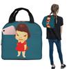 Yoshitomo Nara Insulated Lunch Bag for Women Children Leakproof Food Boxes Thermal Lunch Box Tote