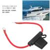 Waterproof Fuse Holder 8AWG Fuse Holder PVC Copper 30cm 12-24V Vehicle Marine Circuit Change Waterproof Cover Design