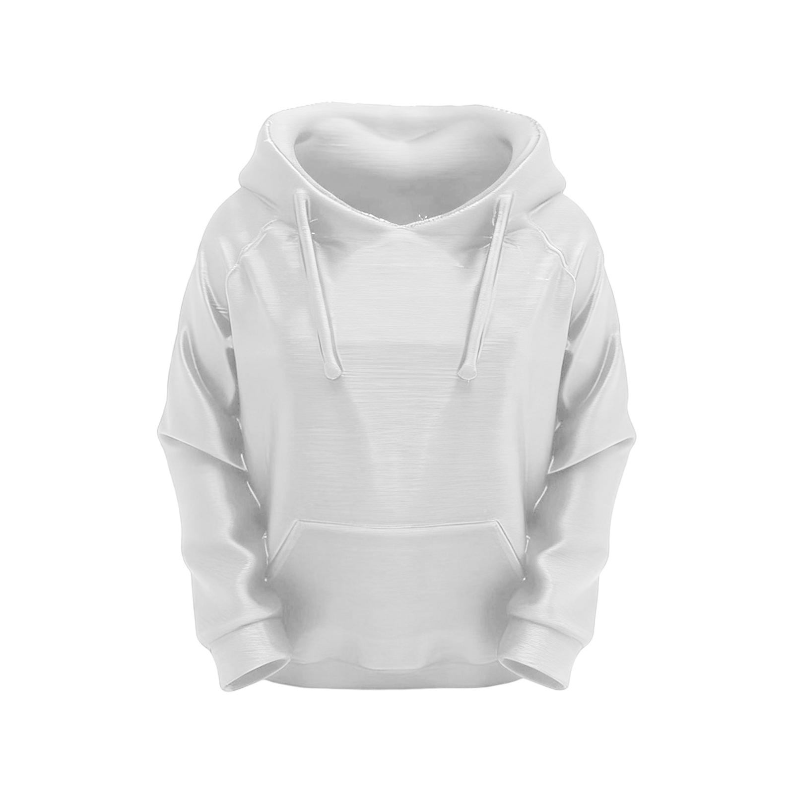 3D-Printed Hoodie-shaped Pen Holder: Creative, High-Appearance Desktop Stationery Decoration One Size белый