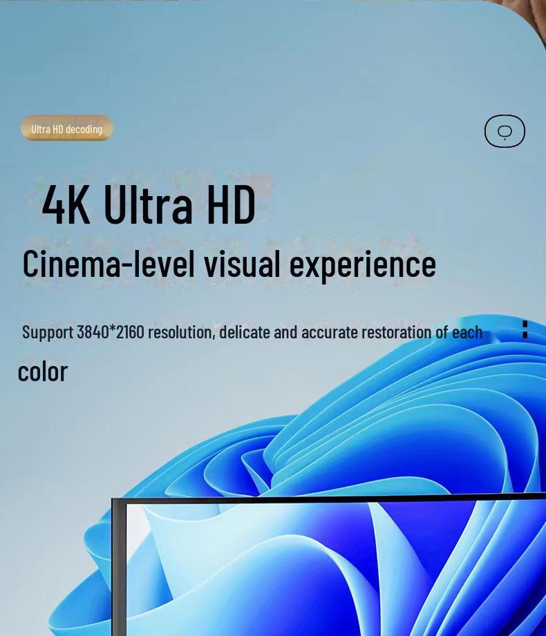 Proiector universal de ecran fără fir pentru Android și Apple - Ideal pentru partajarea ecranului și transmisii live mobile