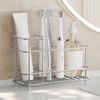 Toothbrush Holder For Bathroom - Stainless Steel Toothpaste Holder Stand, For Electric Toothbrush Stand Organizer Accessories