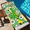 Anime K-Keroro Gunso Towel Towel Beach Towel, Quick Drying Absorbent Bath Towel for Swim,Gym,Camping,Outdoor Hot