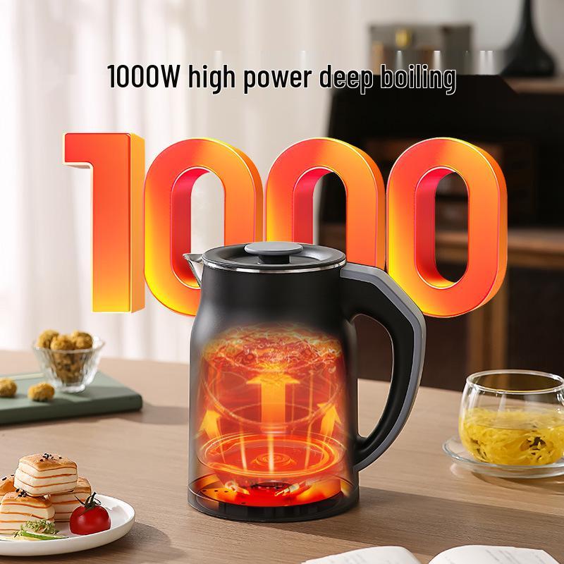 Electric Smart Kettle 1.2L - Multi-Standard (US, Japan, Europe, UK) for Office & Home Use