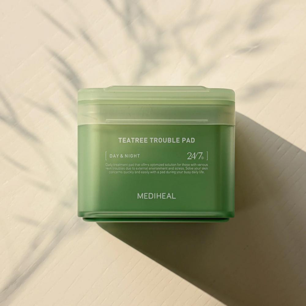 MEDIHEAL Teatree Trouble Pad 100ea,K-Beauty