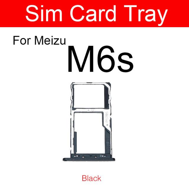 SIM-Karten-Slot-Fach-Halter für Meizu 15 16X M15 U10 U20 Pro 5 Pro 6 7 M6 M6T M6s SIM-Karten-Slot-Adapter Ersatz