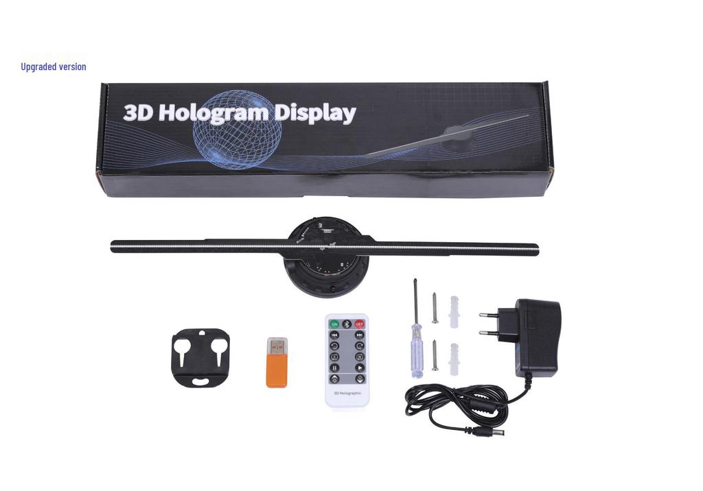 42CM HD 3D Holographic Fan with Mobile App and 234 LEDs