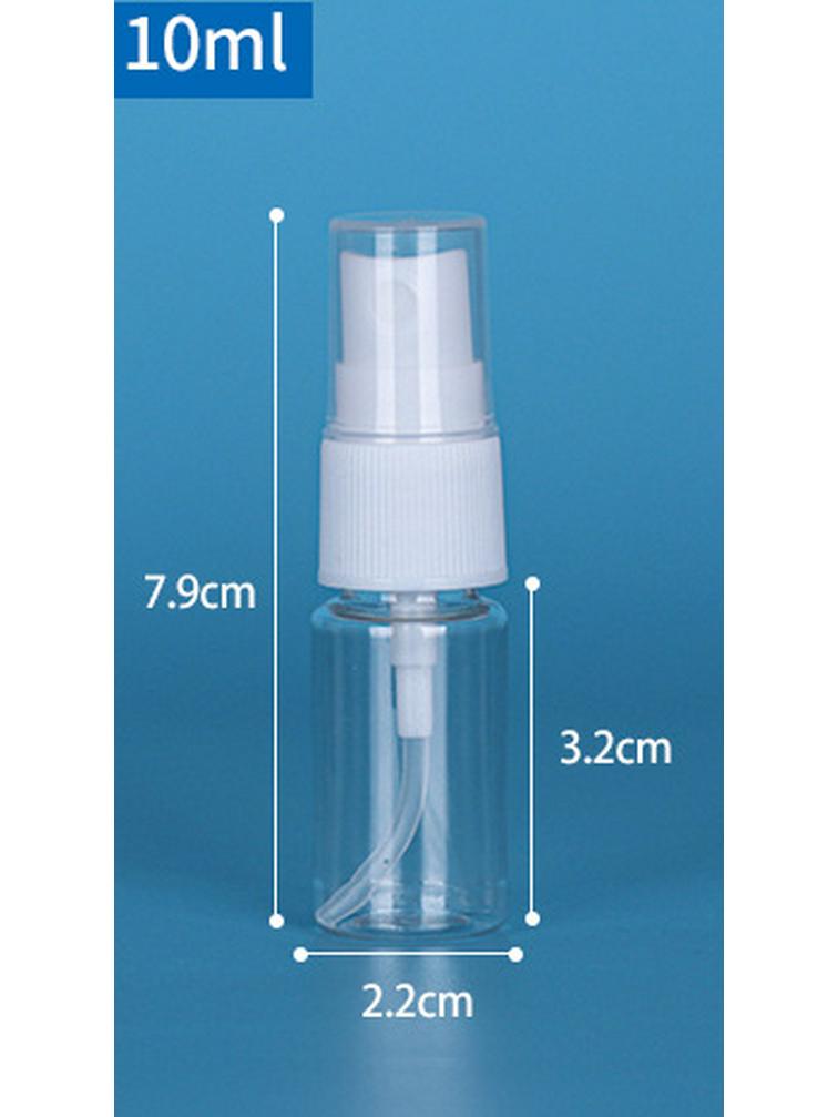 Transparent PET Spray Bottle for Cosmetics - 30ml/50ml/100ml