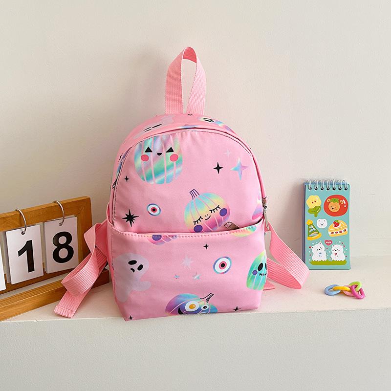 The new schoolbag loves lightweight and versatile small class leisure spine care to reduce the burden on children's bags