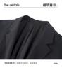 [Weaving Texture Pattern&Lightweight Single West] autumn crisp and stylish business casual men's suit jacket
