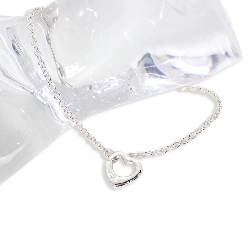 

[Б/у] Браслет с открытым сердцем TIFFANY/Tiffany SV925/g401-56