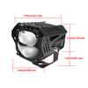 Motorrad Arbeitsscheinwerfer Weiß Fernlicht Abblendlicht Zusatzscheinwerfer LED Fahrscheinwerfer Für Moto SUV ATV 4X4 offRoad Universal 12V