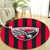 1pc Football Team (73) Design Printed Area Round Carpet for Bedroom Living Room Home Decor Rugs Mat Non Slip Mat Rug for Bedside