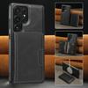 Wireless Charging Flip Leather Phone Case For Samsung Galaxy S26 Ultra S25 Plus S24 Ultra S23 Magnetic Wallet Card Cover Coque