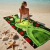 Grinch Christmas Stylish Digital Printing Beach Towel Quick Drying Absorbent Blanket For Beach Pool Gym Travel Christmas Gift C9211504