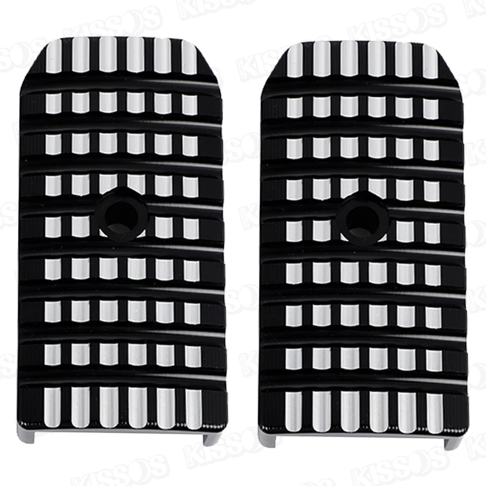 Step Bars for Honda Rebel Motorcycle Step Universal Left and Right Set Footpegs, 250/500, Extensions, Footrests, Pedals, Fit, (Black)