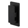 Jitsugyo 3670 Clipe Magnético, Conjunto de 2, Preto, Aprox.. L4,5 x P2 x A8cm, Torre, Porta-panos, Armazenamento de cozinha, Fácil instalação