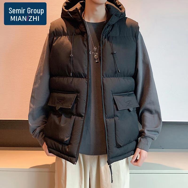 

Men s Hooded Padded Vest L