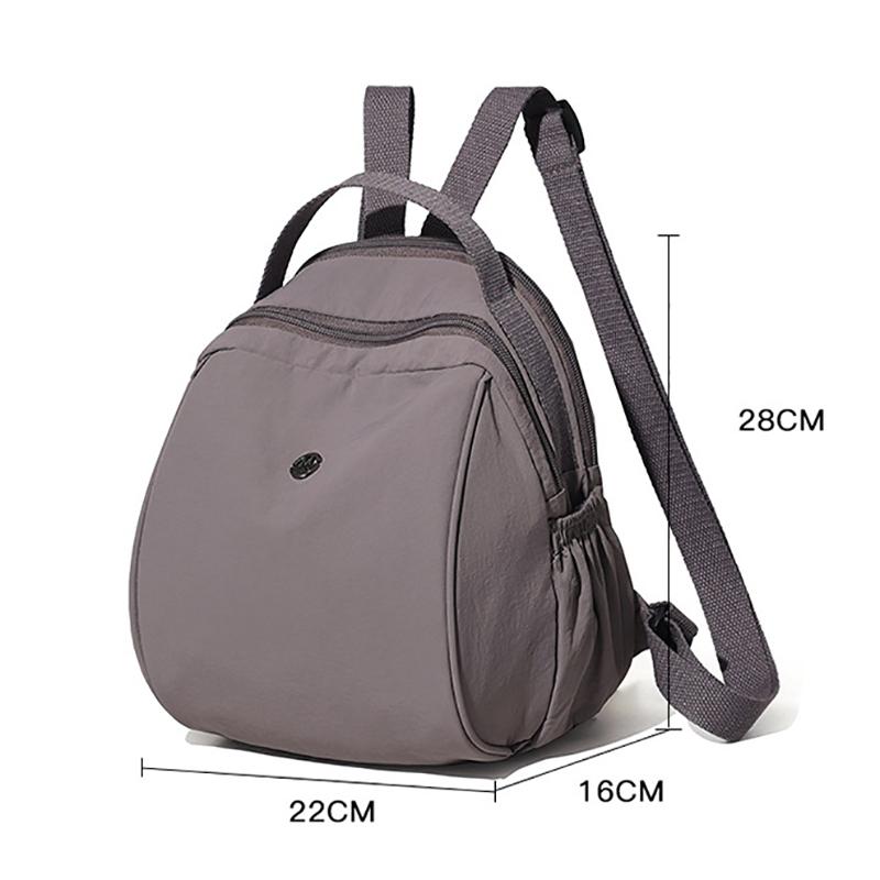 Nylon Double Shoulder Bag Women'S Casual  Nylon Backpack Mommy Bag Leisure Match All Styles Korean Version