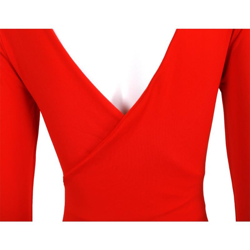 V-neck Long Sleeve Package Hip Autumn/winter Sexy Dress for Women