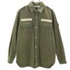 Made In Japan Long Sleeve Military Shirt L Khaki Men's Used