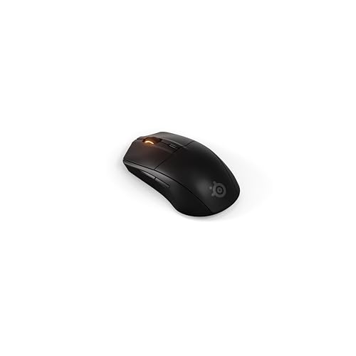 SteelSeries Rival 3 WL Gen 2 Wireless Gaming Mouse, 2.4Ghz/Bluetooth Compatible, Lightweight, Low Latency (1.9ms), Durable 18,000 DPI, Mechanical Swit