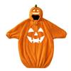 Kids' Halloween Printed Flannel Romper Pajama Set for Loungewear