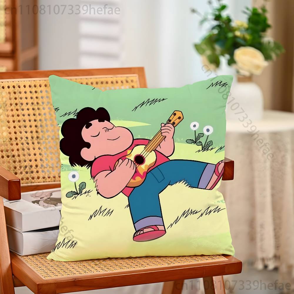 SSteven Universe Pillow Case Plush Pillow Cases Home Decoration Pillow Cover for Sofa Bed Chair Living Room