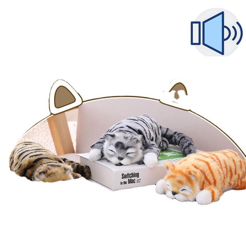 Rolling Cat Plush Toy With Music And Sound For Kids Playroom Entertainment