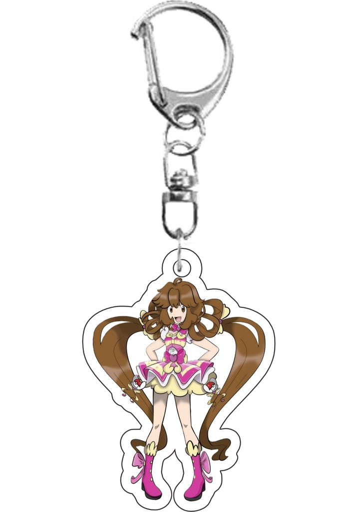 Anime Cartoons Acrylic Key Chain for Lance Lucy Cynthia Caitlin Steven Stone Acrylic Backpack Pendant Acrylic Key Buckle Pendant