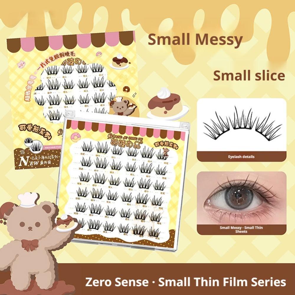 6-Row False Eyelashes Natural Look DIY Lash Extension Kit 3D Faux Mink Lash  Personal Care