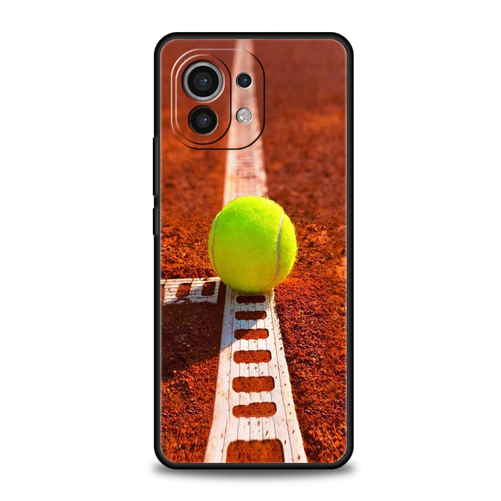 Sport Tennis Phone Case For Xiaomi Mi 17 15T 15 14 14T 13T 12T Pro 12 13 Lite 5G 11T Poco X6 X7 X5 Pro Soft Cover