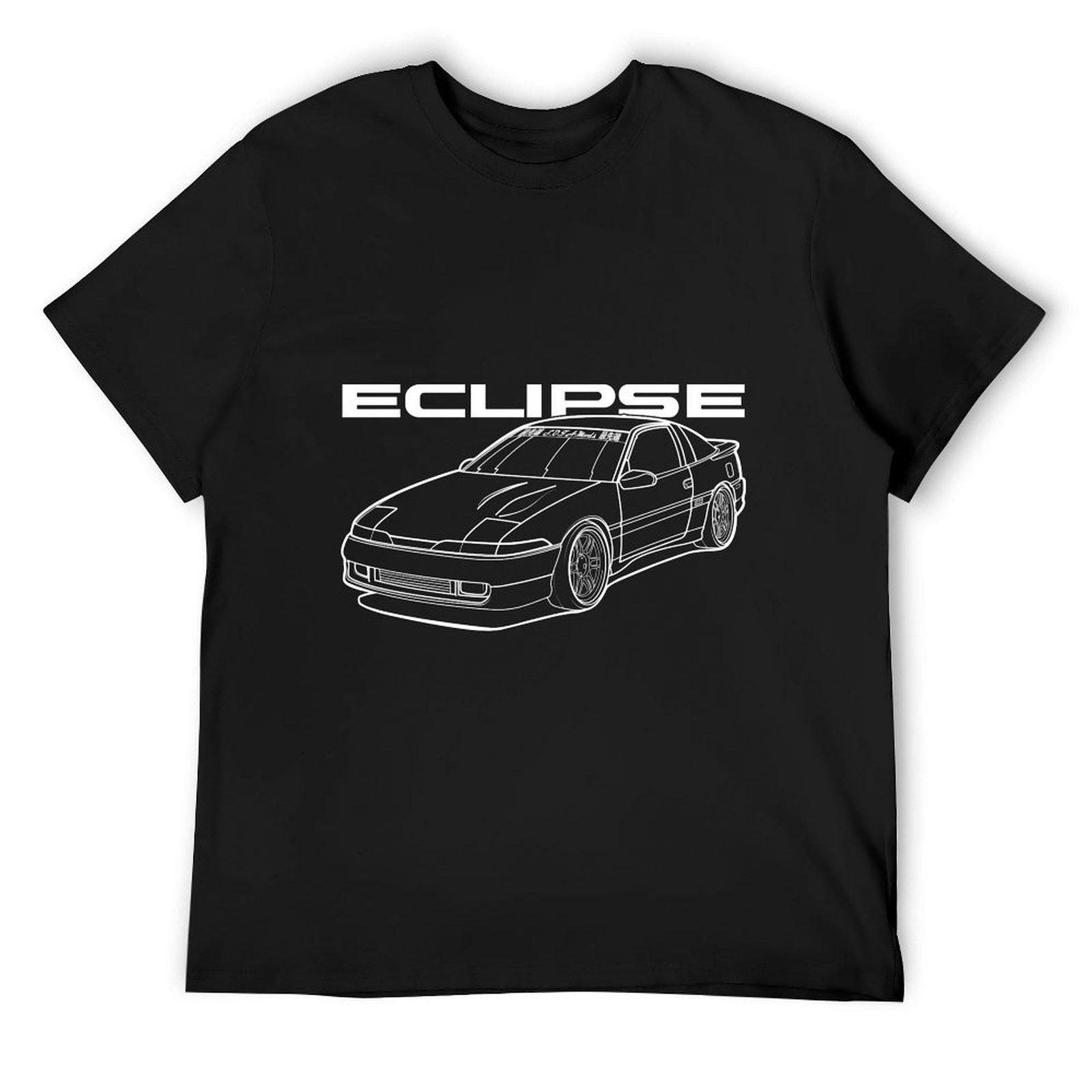 

Eclipse 1G - Light Logo T-Shirt korean fashion cotton graphic tees gifts for boyfriend big and tall t shirts for men 4XL