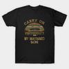 Carry on my wayward son - vintage Black T shirt Size S-4X Casual