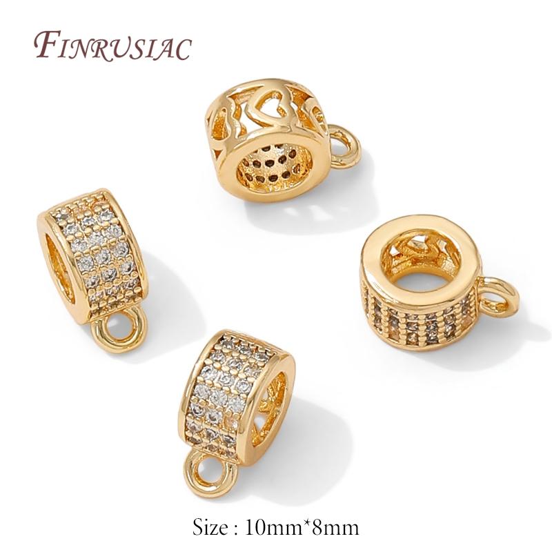 Multiple Types 18K Gold Plated Bails For Jewelry,Pendant Holder,Jewelry Bails,Bail For Pendant And Charms,Necklaces Accessories
