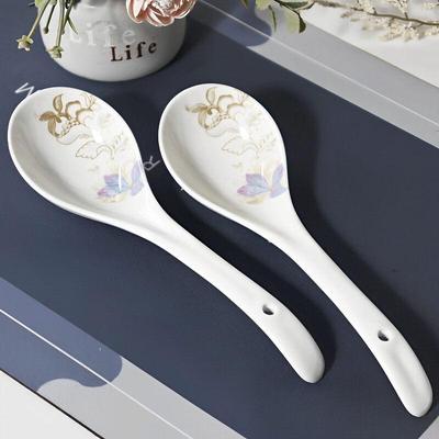 Ceramiczny Zestaw Łyżek w Stylu Chińskim