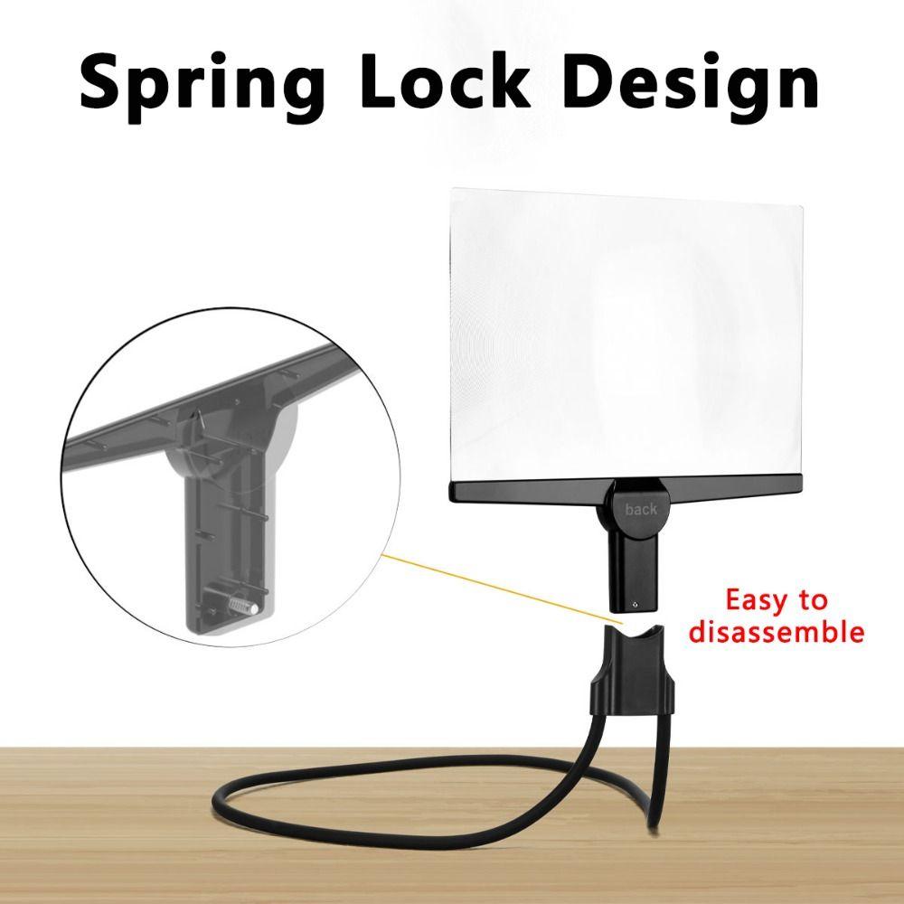 Lightweight 3X HD Fresnel Lens Magnifying Glass Neck Hanging Hands-Free Magnifier Portable Reading Magnifier Crafts