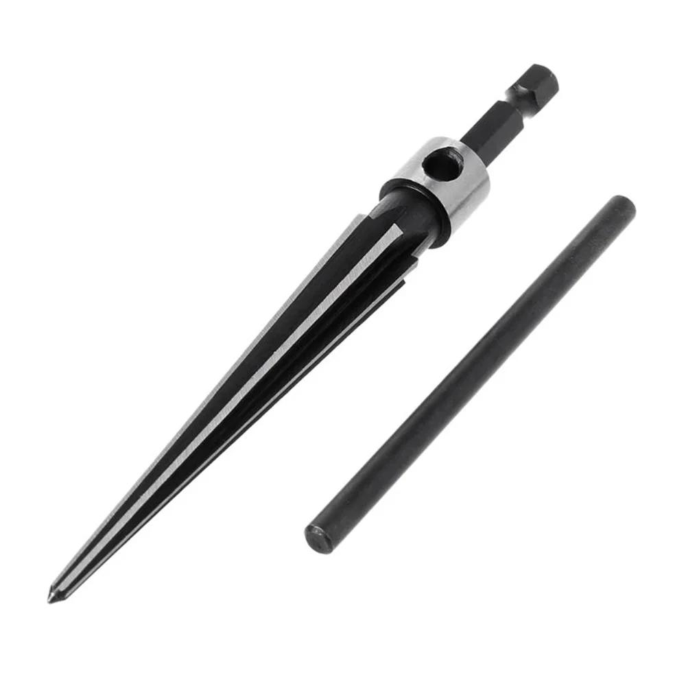 T Handle Tapered Reamer 6 Flute Beveling Repair Trimming Workshop Carbon steel Cutting Fixture Industrial Tool