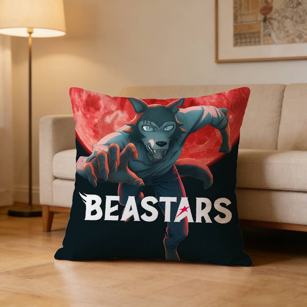 Housse d'oreiller Finale Partie 2 Beastars Pour Canapé Salon Bureau à Domicile Décor Housse de Protection