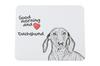 Dachshund - Mouse Pad with Print, Personalized Dog-themed Mouse Pad, Unique Gadget for an Office Worker by Art-Dog Brand