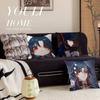 Honkai Star Rail Character Blade Cushion Cover Polyester Sofa Cushions Decorative Throw Pillows Home Decoration Pillowcover