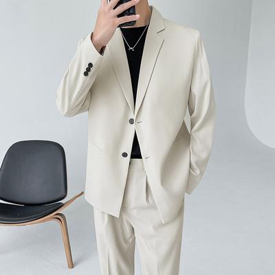 Mládežnícka bunda, luxusný ležérny pánsky voľný strih, kórejská verzia, pekný a moderný, ľahký, pre dospelých