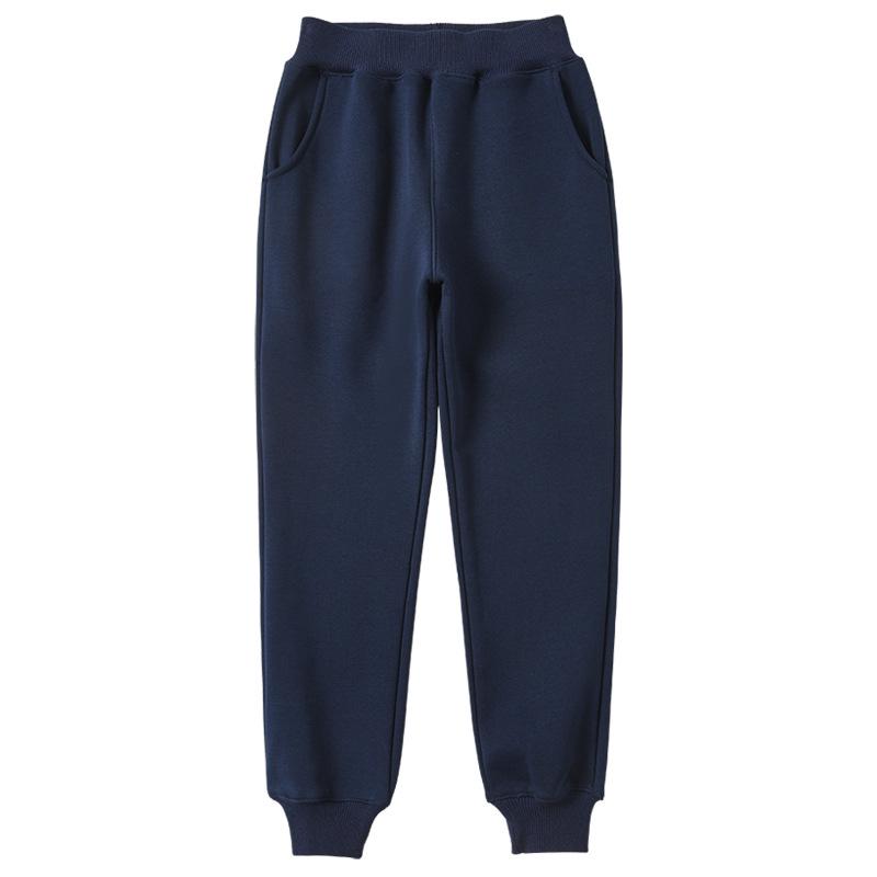 Children's Grey & Dark Blue School Sweatpants: Hoodies & Uniform Pants for Primary School Boys & Girls (Spring & Autumn).