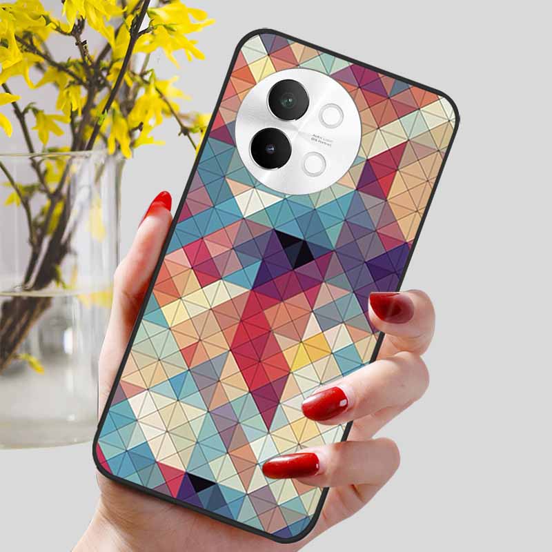 For Vivo V40 Lite 5G Case Fashion Soft Silicone Lovely Phone Cover for Vivo V 40 Lite V40Lite 5G Protect Back Cover TPU Coques