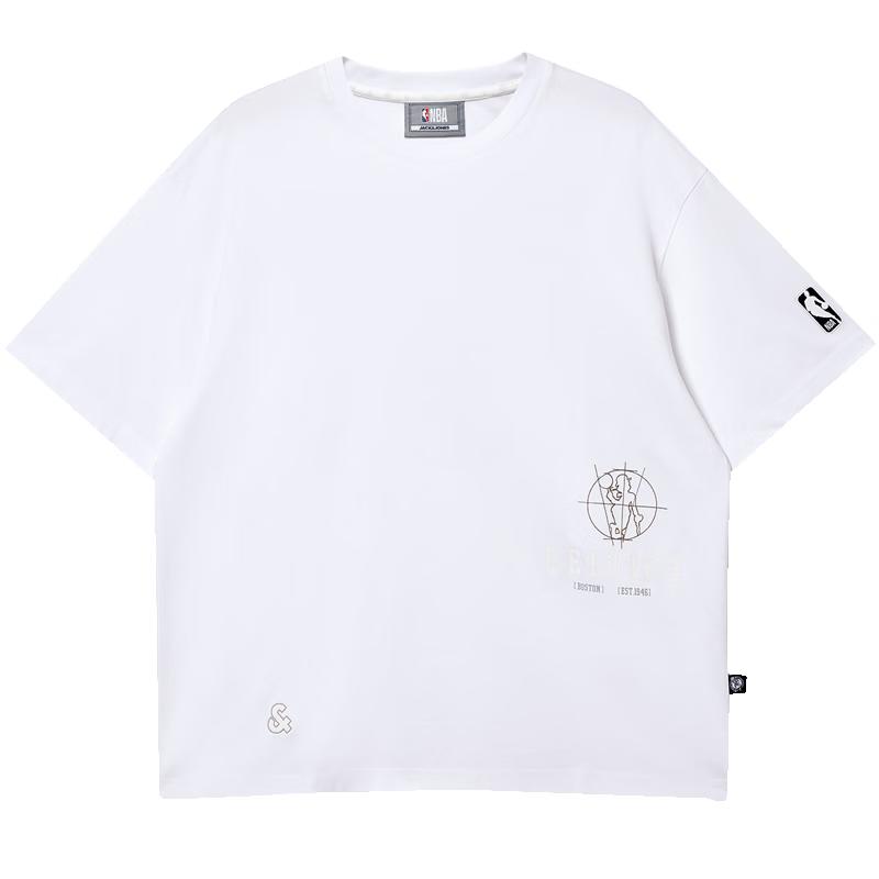 Мужская футболка Jack & Jones NBA Celtics Collaboration из чистого хлопка XL