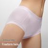 Bananain 509A Women's High-Waist Modal Leak-Proof Briefs (2-Pack)