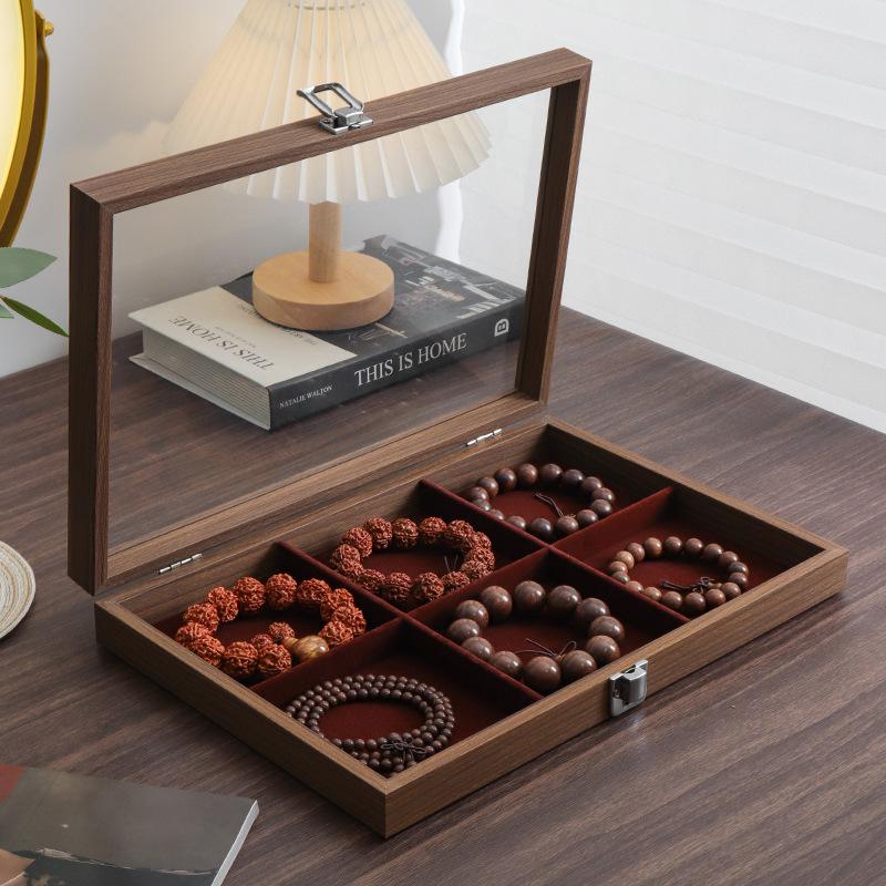 New Dustproof Jewelry Box with Lid for Bracelets & Jade Jewelry