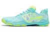 Cushioning Slip Resistant Abrasion Resistant Low Top Table Tennis Shoes Unisex Fluorescent Bright Green APPT009-4